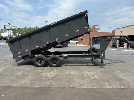 New 2027 Lamar Trailers 83"x16'-14K Telescopic Dump Trailer