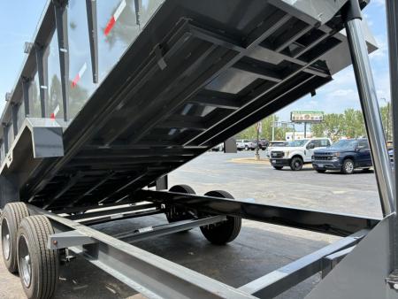 New 2027 Lamar Trailers 83"x16'-14K Telescopic Dump Trailer