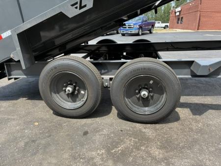 New 2027 Lamar Trailers 83"x16'-14K Telescopic Dump Trailer