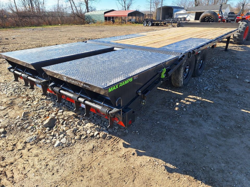 New 2025 Load Trail 102x24 Deckover Trailer W/Max Ramps