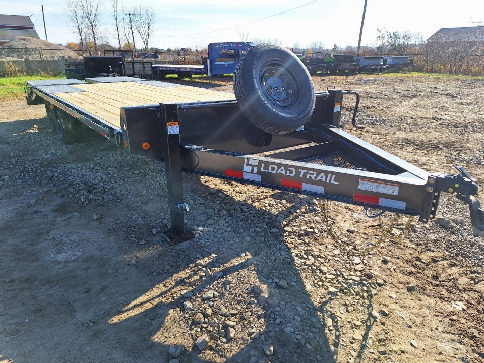 New 2025 Load Trail 102x24 Deckover Trailer W/Max Ramps