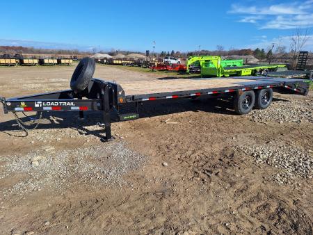 New 2025 Load Trail 102x24 Deckover Trailer W/Max Ramps