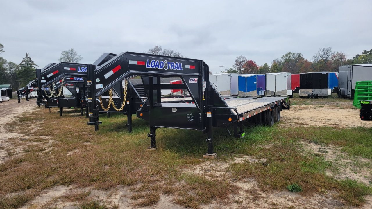 New 2025 Load Trail 102"X25' MAX RAMPS Gooseneck Trailer