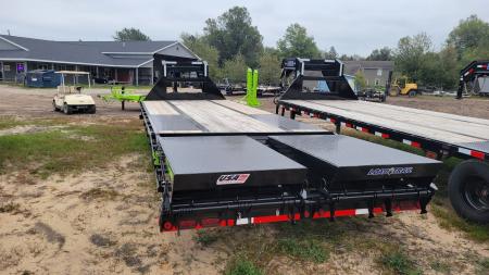 New 2025 Load Trail 102"X25' MAX RAMPS Gooseneck Trailer