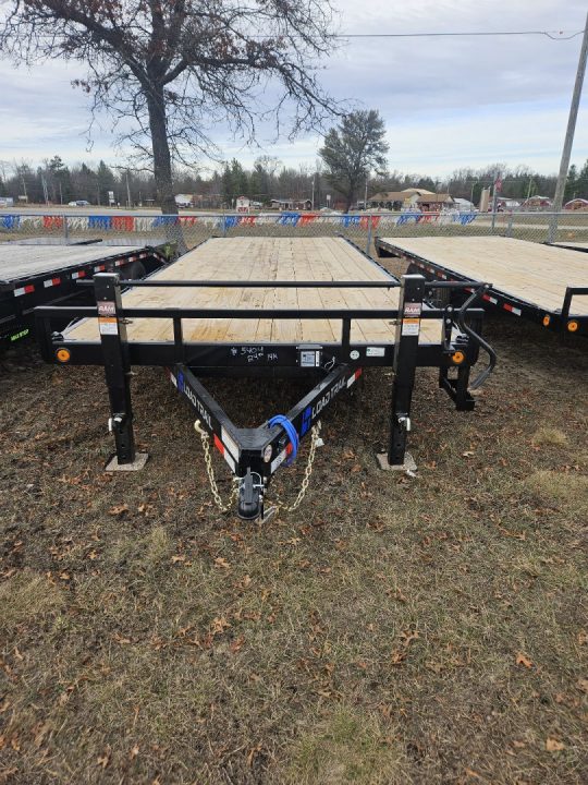 New 2024 LOAD TRAIL 102x24 Flat Deck Deckover Trailer