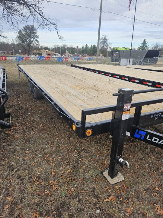 New 2024 LOAD TRAIL 102x24 Flat Deck Deckover Trailer