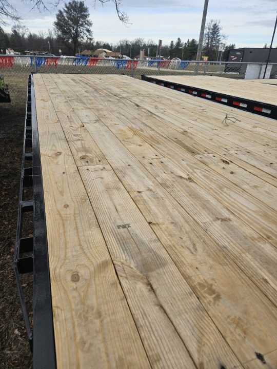 New 2024 LOAD TRAIL 102x24 Flat Deck Deckover Trailer
