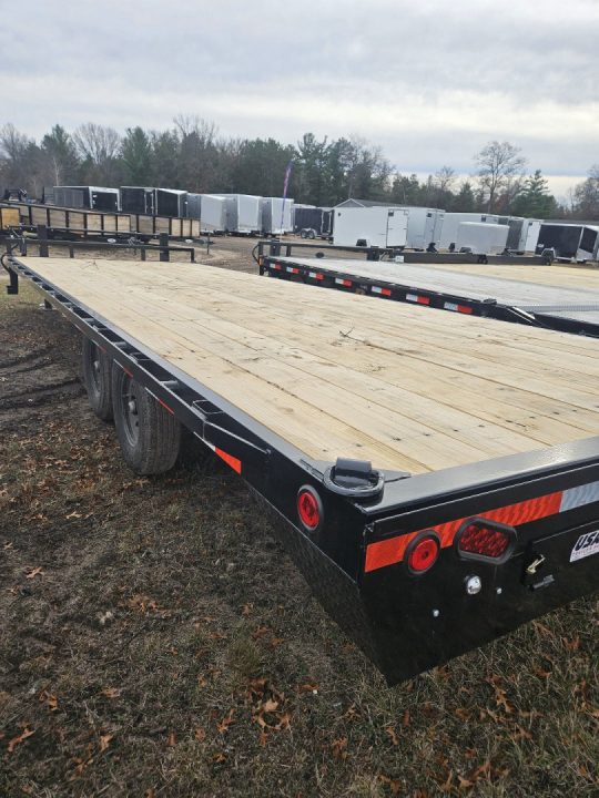 New 2024 LOAD TRAIL 102x24 Flat Deck Deckover Trailer