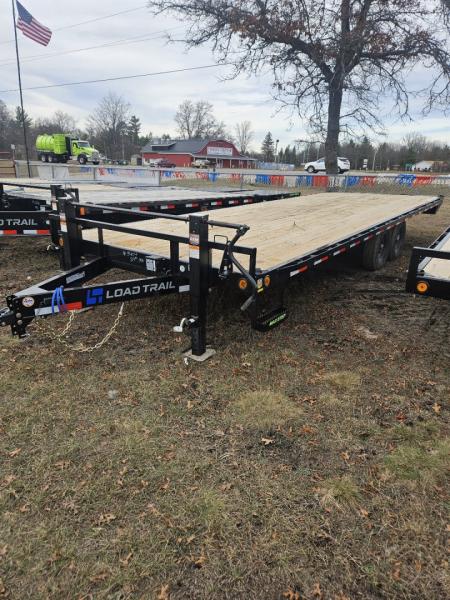 New 2024 LOAD TRAIL 102x24 Flat Deck Deckover Trailer