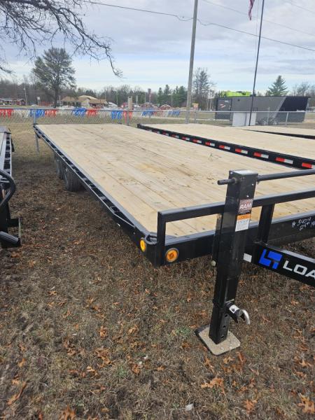 New 2024 LOAD TRAIL 102x24 Flat Deck Deckover Trailer