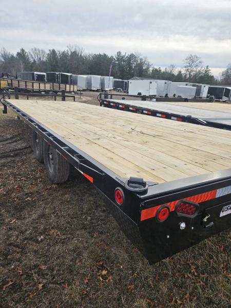 New 2024 LOAD TRAIL 102x24 Flat Deck Deckover Trailer
