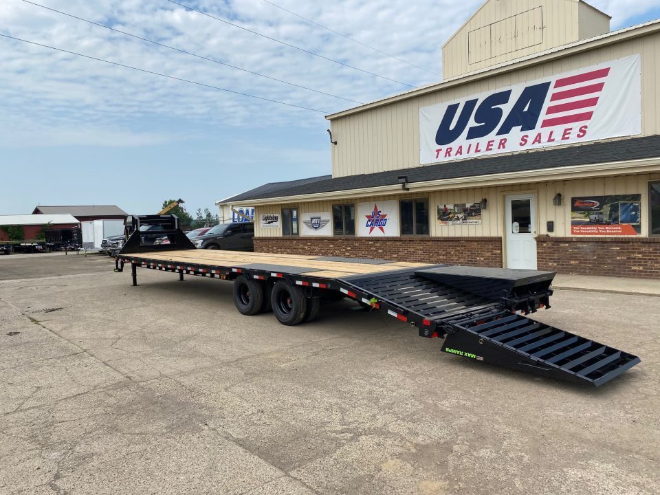 New 2026 Load Trail 102x36 Low-Pro 24k w/Max Ramps Gooseneck Bodies