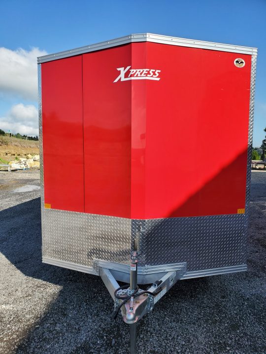 New ALCOM XLT-BD Enclosed Trailer / 7000 GVWR / 7.5'x14' / Ramp Door / Translucent Roof