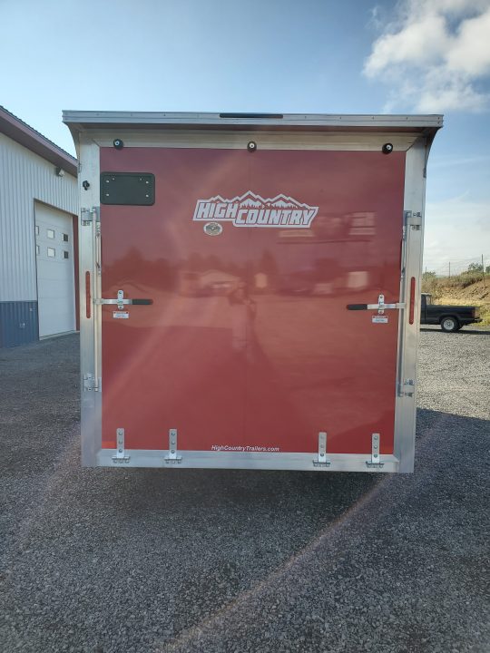 New ALCOM XLT-BD Enclosed Trailer / 7000 GVWR / 7.5'x14' / Ramp Door / Translucent Roof