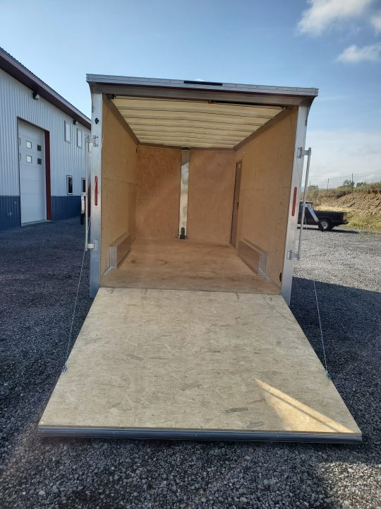 New ALCOM XLT-BD Enclosed Trailer / 7000 GVWR / 7.5'x14' / Ramp Door / Translucent Roof