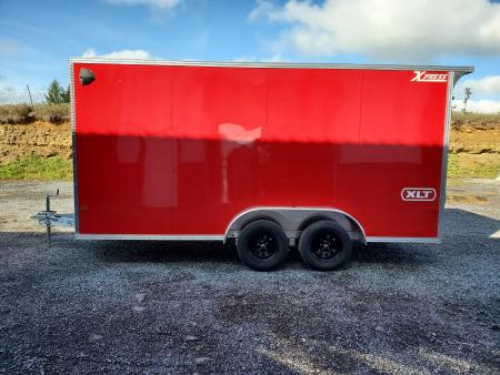 New ALCOM XLT-BD Enclosed Trailer / 7000 GVWR / 7.5'x14' / Ramp Door / Translucent Roof