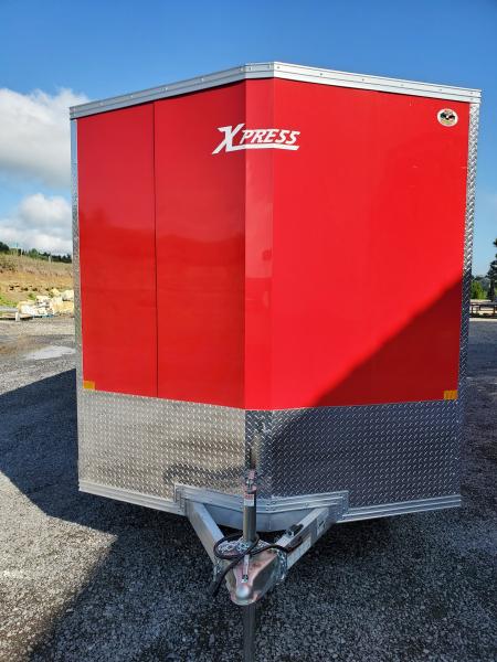 New ALCOM XLT-BD Enclosed Trailer / 7000 GVWR / 7.5'x14' / Ramp Door / Translucent Roof