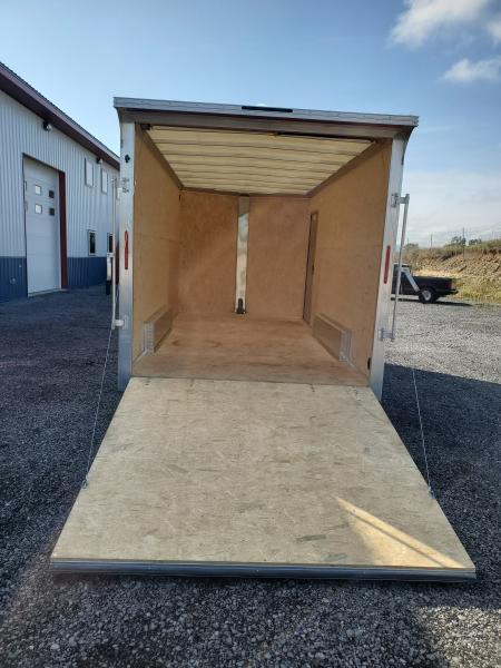 New ALCOM XLT-BD Enclosed Trailer / 7000 GVWR / 7.5'x14' / Ramp Door / Translucent Roof