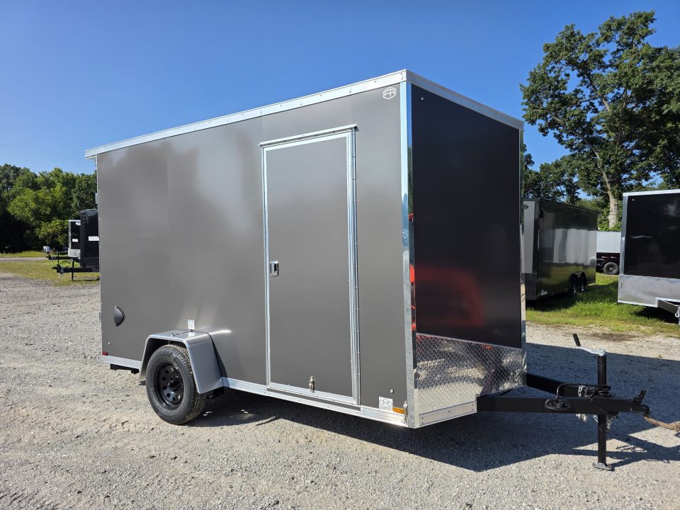 New 2027 US Cargo 6.5X12 POLY 080 SCREWLESS 7' INSIDE DRINGS SXS UTV GOLFCART MOWER Cargo / Enclosed Trailer