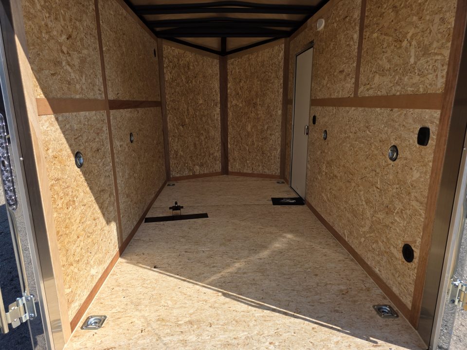 New 2027 US Cargo 6.5X12 POLY 080 SCREWLESS 7' INSIDE DRINGS SXS UTV GOLFCART MOWER Cargo / Enclosed Trailer