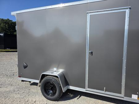 New 2027 US Cargo 6.5X12 POLY 080 SCREWLESS 7' INSIDE DRINGS SXS UTV GOLFCART MOWER Cargo / Enclosed Trailer