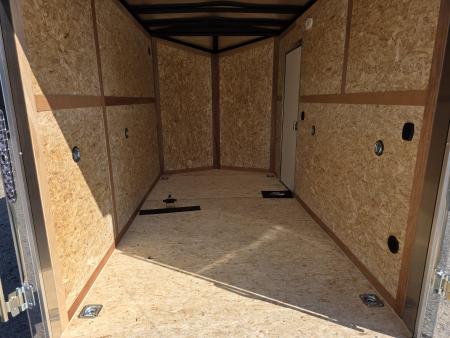 New 2027 US Cargo 6.5X12 POLY 080 SCREWLESS 7' INSIDE DRINGS SXS UTV GOLFCART MOWER Cargo / Enclosed Trailer