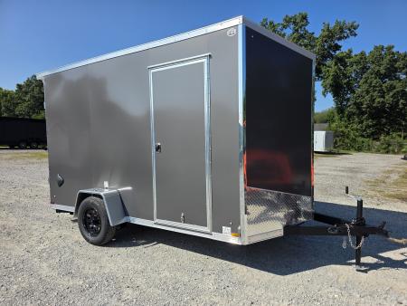 New 2027 US Cargo 6.5X12 POLY 080 SCREWLESS 7' INSIDE DRINGS SXS UTV GOLFCART MOWER Cargo / Enclosed Trailer