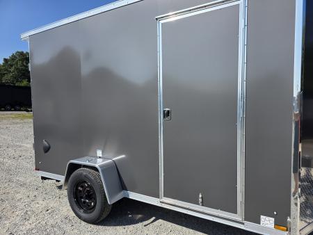 New 2027 US Cargo 6.5X12 POLY 080 SCREWLESS 7' INSIDE DRINGS SXS UTV GOLFCART MOWER Cargo / Enclosed Trailer