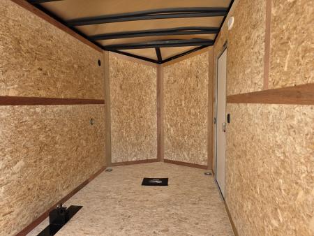 New 2027 US Cargo 6.5X12 POLY 080 SCREWLESS 7' INSIDE DRINGS SXS UTV GOLFCART MOWER Cargo / Enclosed Trailer