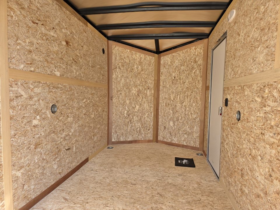 New 2027 US Cargo 6.5X12 POLY 080 SCREWLESS 7' INSIDE DRINGS SXS UTV GOLFCART MOWER Cargo / Enclosed Trailer