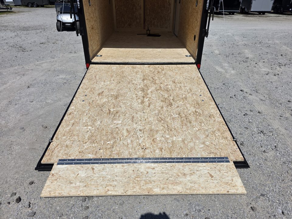 New 2027 US Cargo 6.5X12 080 SCREWLESS BLACKOUT 7' INSIDE DRINGS SXS UTV GOLFCART MOWER Cargo / Enclosed Trailer
