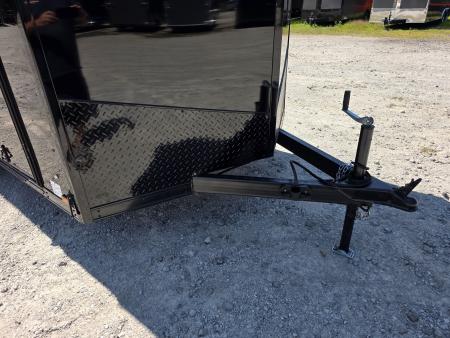 New 2027 US Cargo 6.5X12 080 SCREWLESS BLACKOUT 7' INSIDE DRINGS SXS UTV GOLFCART MOWER Cargo / Enclosed Trailer