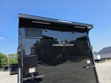 New 2027 US Cargo 6.5X12 080 SCREWLESS BLACKOUT 7' INSIDE DRINGS SXS UTV GOLFCART MOWER Cargo / Enclosed Trailer