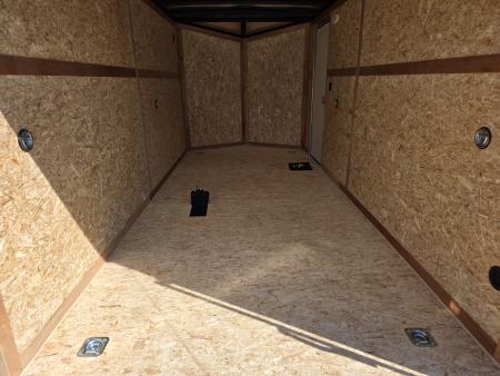 New 2027 US Cargo 7X16 TANDEM AXLE 6'6 TALL RAMP DOOR DRINGS Cargo / Enclosed Trailer