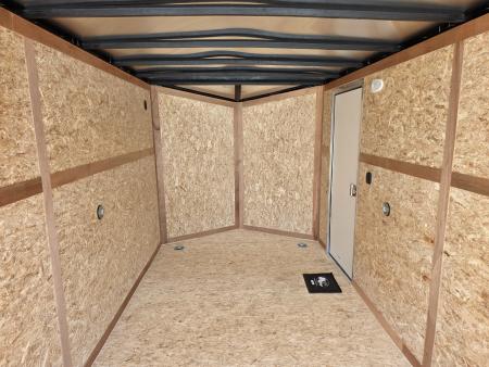 New 2027 US Cargo 7X16 TANDEM AXLE 6'6 TALL RAMP DOOR DRINGS Cargo / Enclosed Trailer