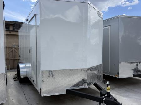 New 2026 Look Trailers 7X16 Enclosed Box Cargo Trailer 7' Tall Ramp Cargo / Enclosed Trailer