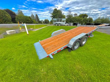 New 2027 K-Trail 20' Hydraulic Tilt 7 Ton Equipment Trailer