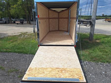 New 2027 Stealth Trailers 7x14 Cargo / Enclosed Trailer W/ Ramp Door and 6" Extra Height
