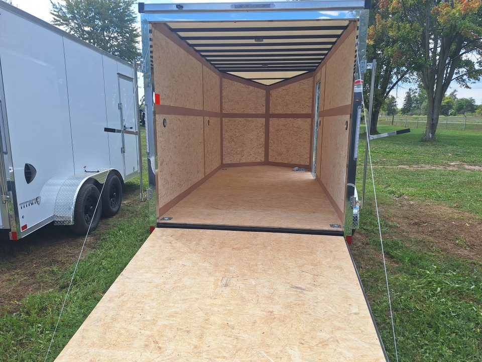 New 2027 Stealth Trailers 7x14 Cargo / Enclosed Trailer W/ Ramp Door and 6" Extra Height