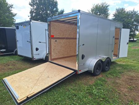 New 2027 Stealth Trailers 7x14 Cargo / Enclosed Trailer W/ Ramp Door and 6" Extra Height