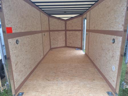 New 2027 Stealth Trailers 7x14 Cargo / Enclosed Trailer W/ Ramp Door and 6" Extra Height