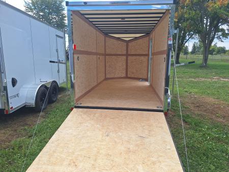 New 2027 Stealth Trailers 7x14 Cargo / Enclosed Trailer W/ Ramp Door and 6" Extra Height