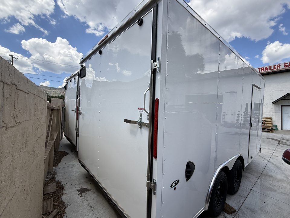 New 2026 Look Trailers 8.5X16 ST DLX Enclosed Cargo 7' Tall Ramp