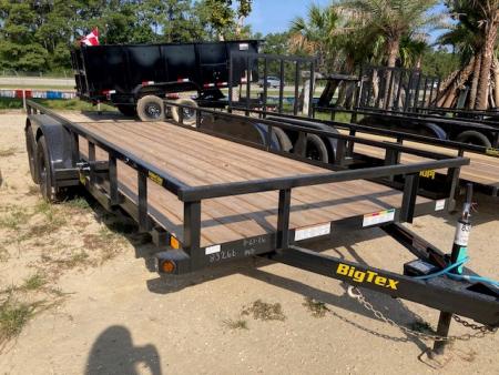 New 2027 Big Tex Trailers 6.10x18 70PI Utility Trailer