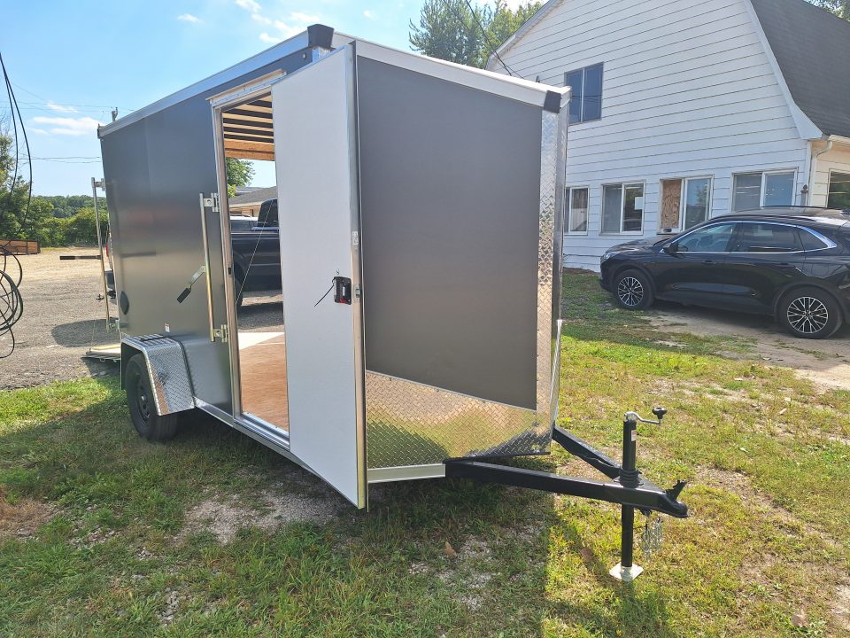 New 2027 Stealth Trailers Titan 6x12 Cargo / Enclosed Trailer W/ Ramp Door and 6" Extra Height