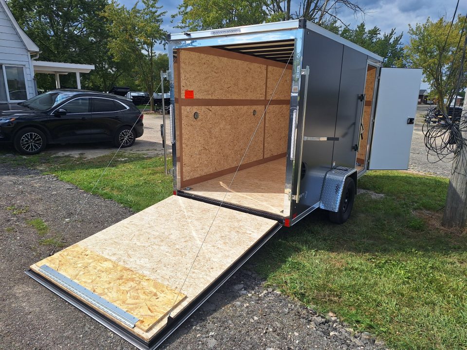 New 2027 Stealth Trailers Titan 6x12 Cargo / Enclosed Trailer W/ Ramp Door and 6" Extra Height