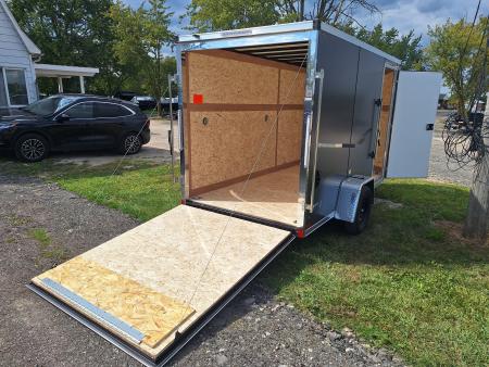 New 2027 Stealth Trailers Titan 6x12 Cargo / Enclosed Trailer W/ Ramp Door and 6" Extra Height