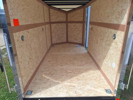 New 2027 Stealth Trailers Titan 6x12 Cargo / Enclosed Trailer W/ Ramp Door and 6" Extra Height