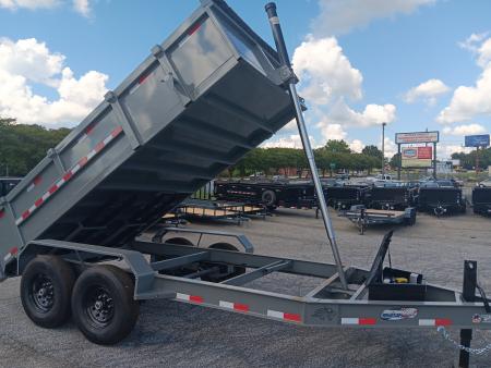 New 2027 Panther Cargo 7X14TA 14k TELE Dump Trailer