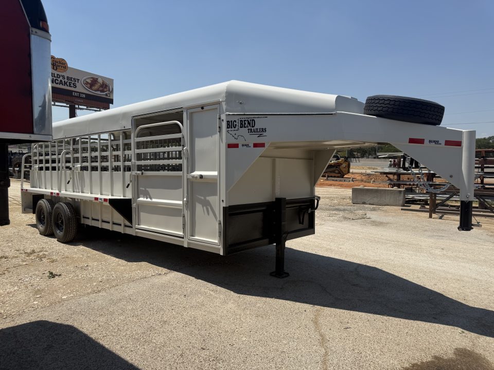 2026 Big Bend 6'8"X22' W/ 2' TACK livestock trailers for sale — photo 2 of 14 | Prime Trail Trailers